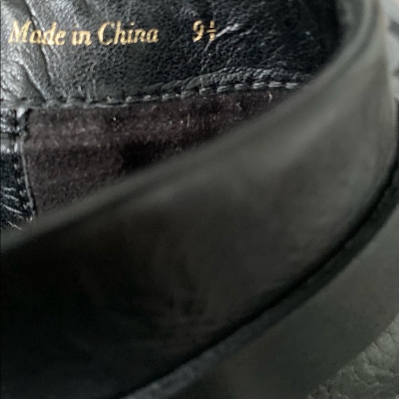 Dolce Vita Size 9 1/2 Black Leather Ankle Boots - Picture 14 of 15